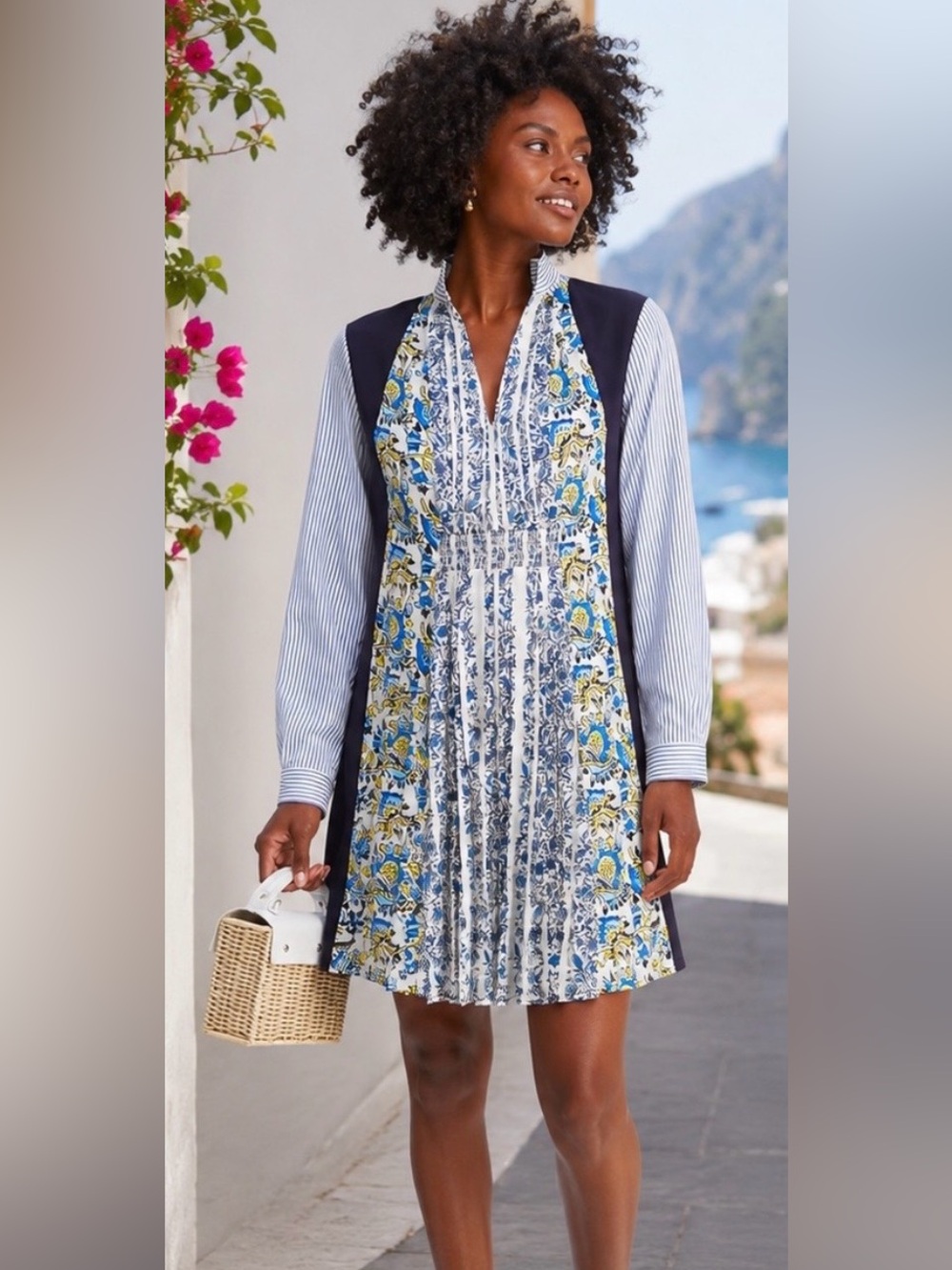Tuckernuck Striped Chintz Dress